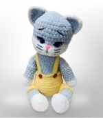 Yellow Cat - The Handmade Crochet Cat