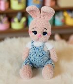 Myrtilus Blue Bunny – The Handmade Crochet Bunny