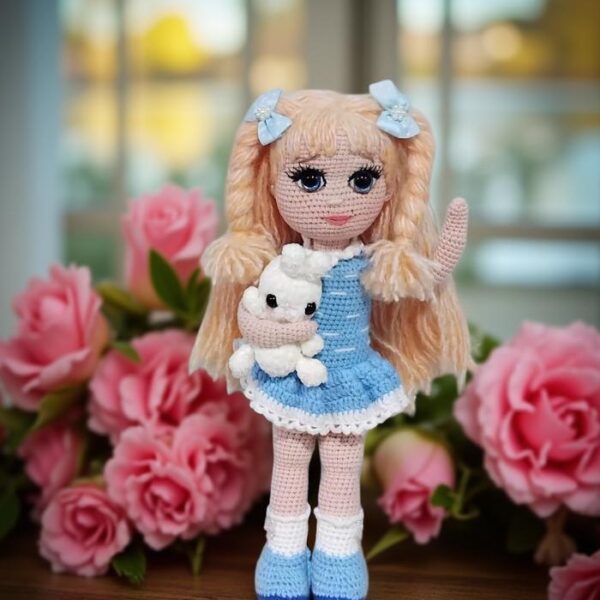 Myrtilus Noura – The Handmade Crochet Doll