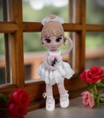 Myrtilus Sara – The Handmade Ballerina Crochet Doll