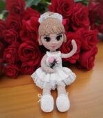 Myrtilus Sara – The Handmade Ballerina Crochet Doll