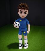Myrtilus Abda - The Handmade Crochet Football Player