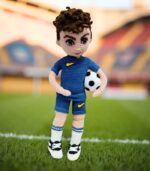 Myrtilus Abda - The Handmade Crochet Football Player