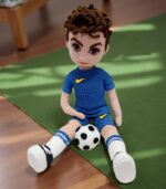 Myrtilus Abda - The Handmade Crochet Football Player