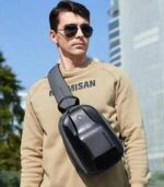 Arctic Hunter Glossy Hard-Shell Sling Bag, Model XB00551