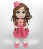 Myrtilus Ariadne -The Handmade Brunette Crochet Doll