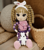 Myrtilus Aya - The Handmade Crochet Doll
