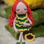 Myrtilus Flora - The Handmade Crochet Fairy Doll