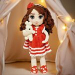 Myrtilus Mariam - Handmade Crochet Doll by Myrtilus