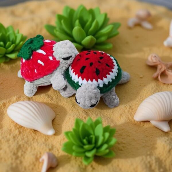 Myrtilus Mini Turtle - The Handmade Crochet Turtle