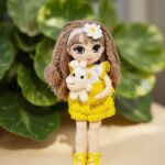 Myrtilus Safiya - Handmade Crochet Doll