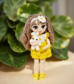 Myrtilus Safiya - Handmade Crochet Doll