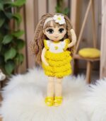Myrtilus Safiya - Handmade Crochet Doll