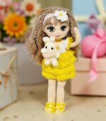 Myrtilus Safiya - Handmade Crochet Doll