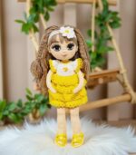 Myrtilus Safiya - Handmade Crochet Doll