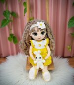 Myrtilus Safiya - Handmade Crochet Doll