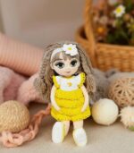 Myrtilus Safiya - Handmade Crochet Doll