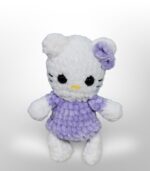 Myrtilus White Mini Kitty - The Handmade Crochet Kitty