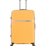 CabinPro Checked PP Luggage, Hard-Shell, Expandable, Water-Resistant, Quiet 360° Spinner Wheels, Unisex, Model CP002-28