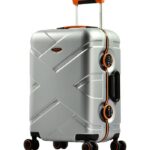 Eminent 28-Inch Checked Matt PC Spinner Trolley, Model E9PO-28