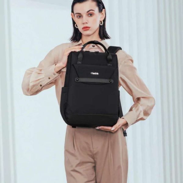 Chantria Women’s Casual Laptop Backpack, Water-Resistant Polyester Daypack for Office, School, College & Travel, Model  CB00618