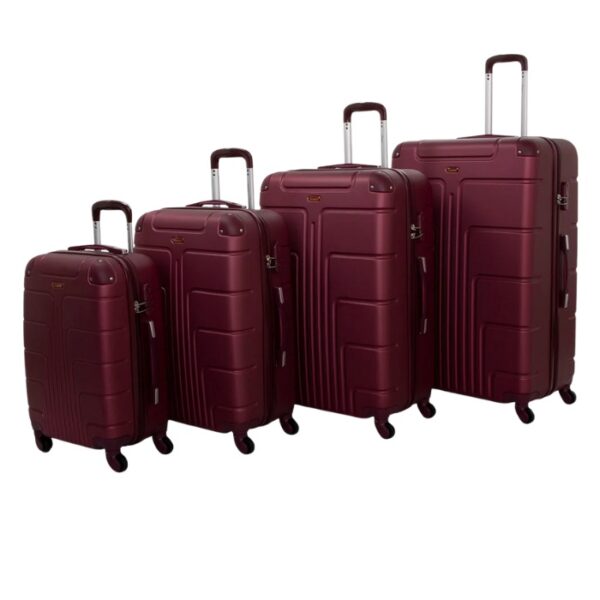 Senator 4-Piece Hard Shell Luggage Set