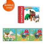 Buy 1 Magnetic Tractor Play Set and Get 1 Farm Puzzle Book Free