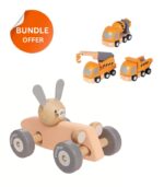 Buy 1 Wooden Bunny Racing Car and Get 1 Free Highway Maintenance