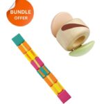 Buy 1 PlanToys Wooden Clapping Roller and Get 1 Free Sensory Genius Jacob’s Ladder