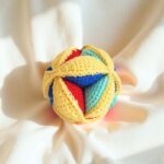 Handmade Crochet Teether Ball by Myrtilus