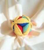 Handmade Crochet Teether Ball by Myrtilus