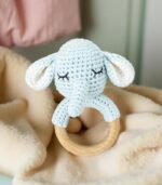 Myrtilus Handmade Crochet Elephant Teether