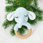 Myrtilus Handmade Crochet Elephant Teether