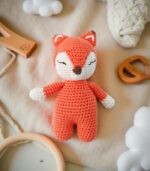 Handmade Crochet Fox by Myrtilus