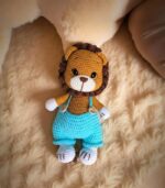 Lion in Blue Shorts by Myrtilus