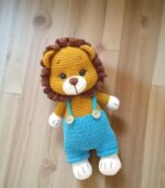 Lion in Blue Shorts by Myrtilus