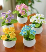 Myrtilus Crochet Mini Bloom Planter