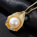 Myrtilus Freshwater Pearl Necklace – S925 Gold Plated