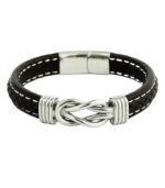 Myrtilus Men’s Vintage Leather Bracelet