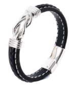Myrtilus Men’s Vintage Leather Bracelet