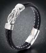 Myrtilus Men’s Vintage Leather Bracelet