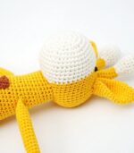 Myrtilus Giraffe – A Handmade 100% Cotton Crochet Animal Toy by Myrtilus