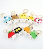 Myrtilus Kawaii Hats – A Handmade 100% Acrylic Crochet Character Keychains by Myrtilus