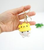 Myrtilus Kawaii Hats – A Handmade 100% Acrylic Crochet Character Keychains by Myrtilus