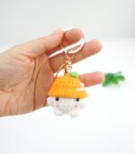 Myrtilus Kawaii Hats – A Handmade 100% Acrylic Crochet Character Keychains by Myrtilus