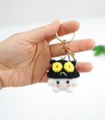 Myrtilus Kawaii Hats – A Handmade 100% Acrylic Crochet Character Keychains by Myrtilus