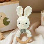 Myrtilus Crochet Teether – 100% Cotton Soft Toy for Babies by Myrtilus