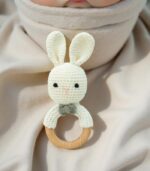 Myrtilus Crochet Teether – 100% Cotton Soft Toy for Babies by Myrtilus