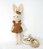 Myrtilus Crochet Bunny Family Set – Handmade in Cotton
