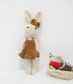 Myrtilus Crochet Bunny Family Set – Handmade in Cotton